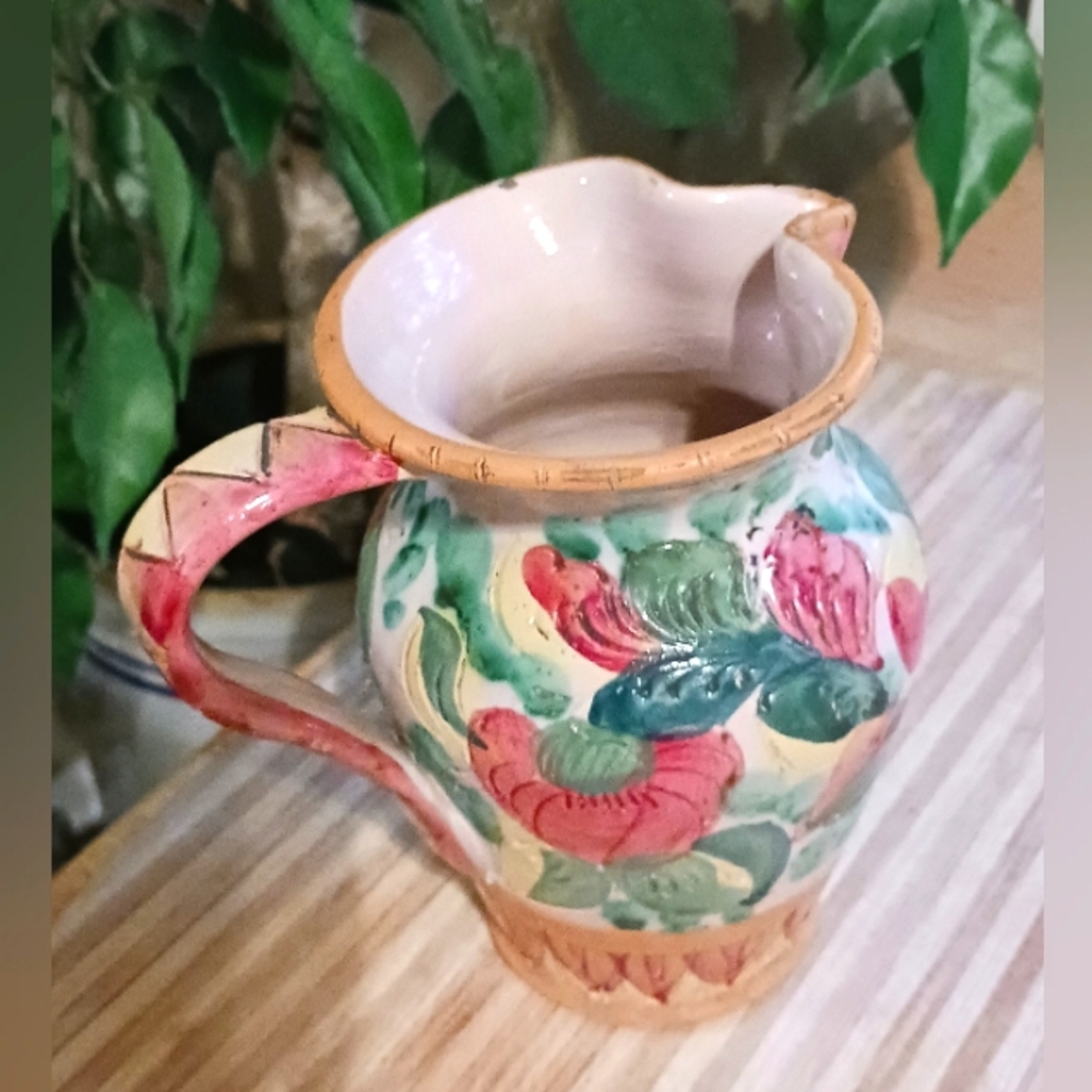 Italian Majolica Pitcher